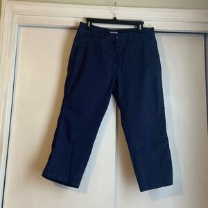 Crown & Ivy Cotton Chino Pants Size 8 petite